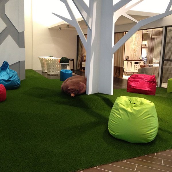 artificial grass indoors