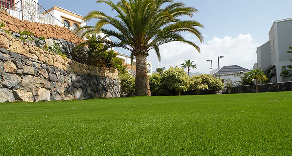 Sand filled artificial grass