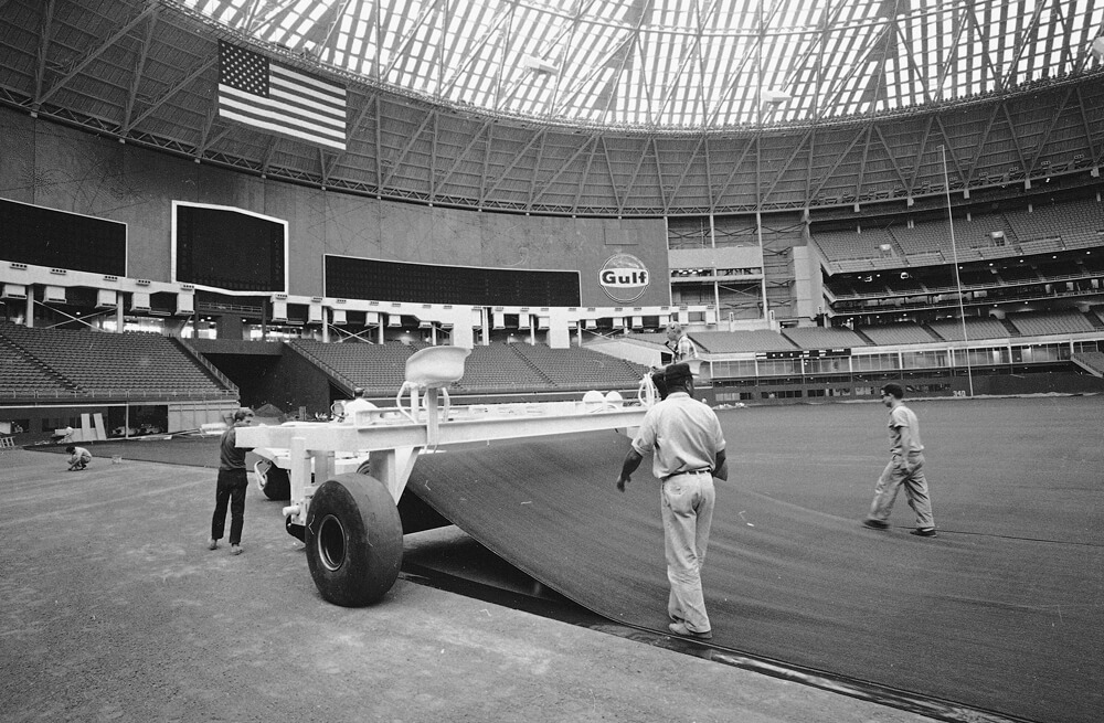 Astroturf at Astrodome