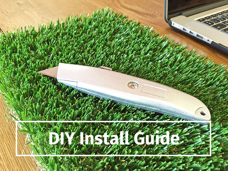 diy artificial grass installation guide